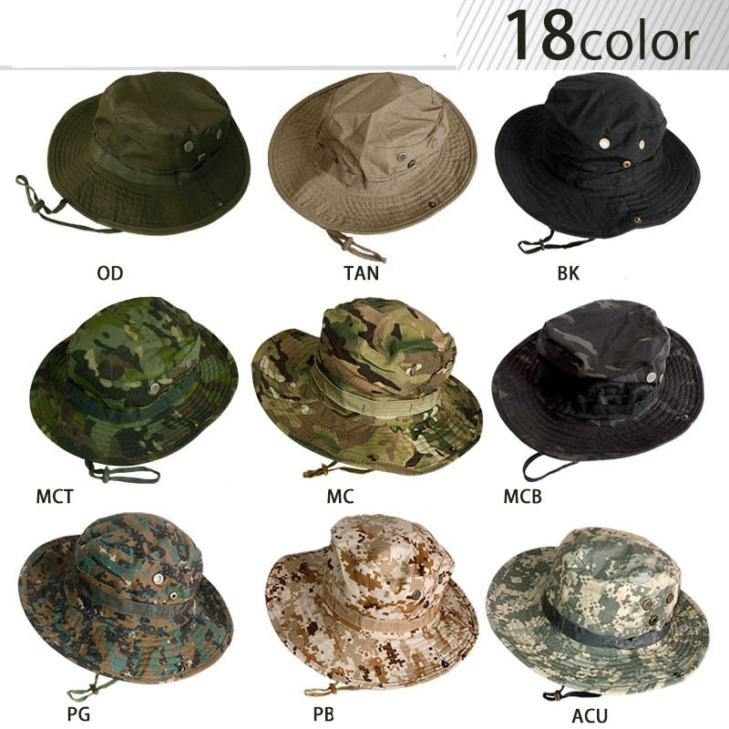 Camouflage Tactical Boonie Hat