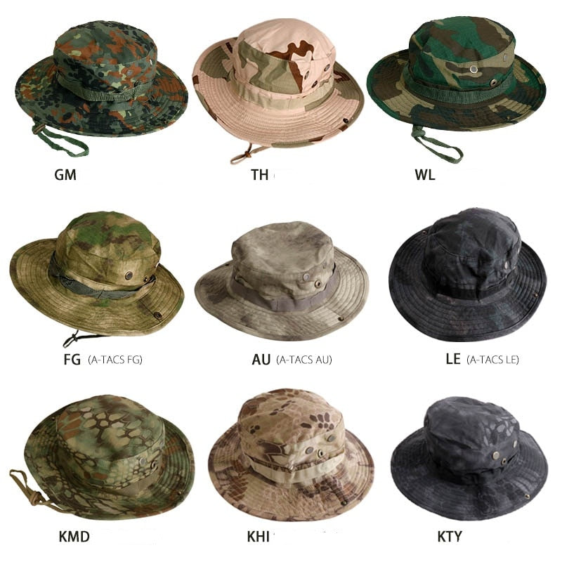 Camouflage Tactical Boonie Hat