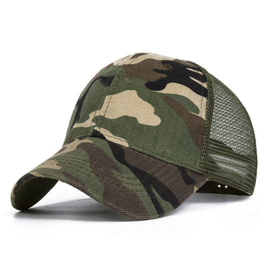 Camo Mesh Baseball Cap