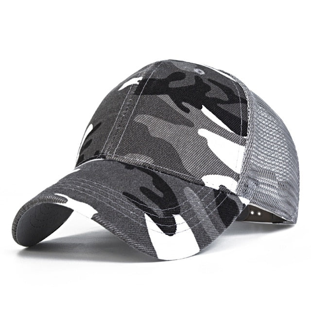 Camo Mesh Baseball Cap