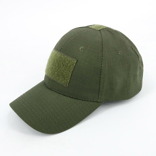 Tactical Camouflage Hat Velcro Adjustable Back