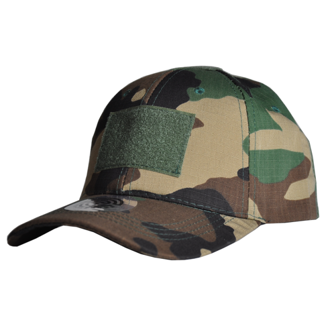 Tactical Camouflage Hat Velcro Adjustable Back