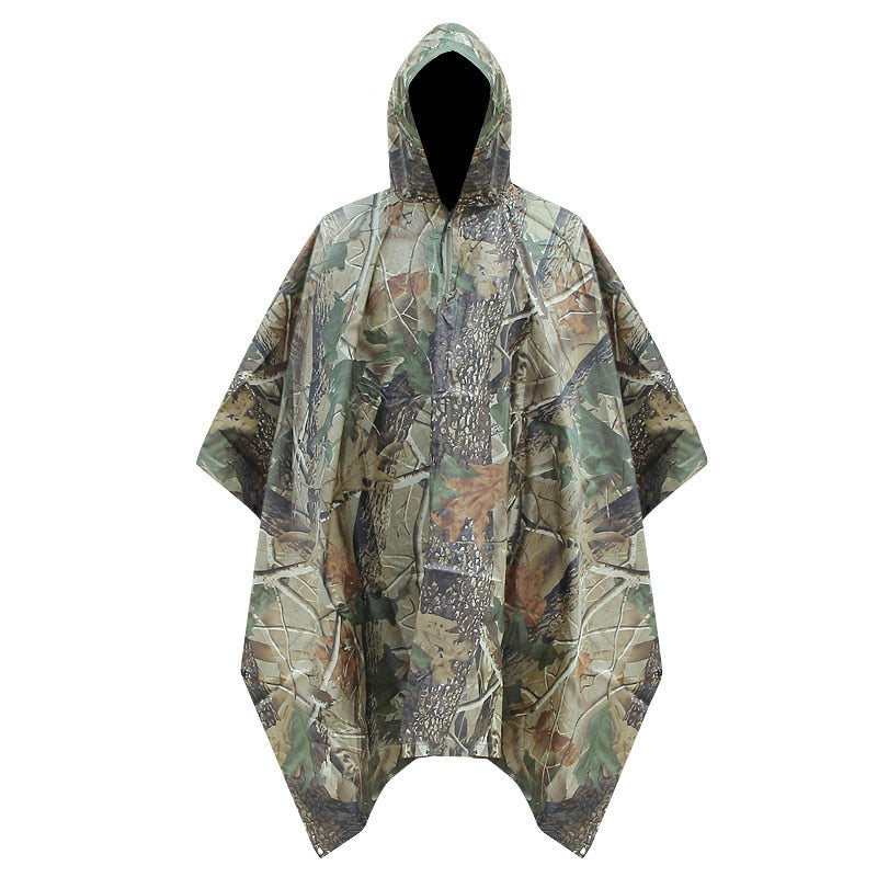 Multifunction Camouflage Raincoat