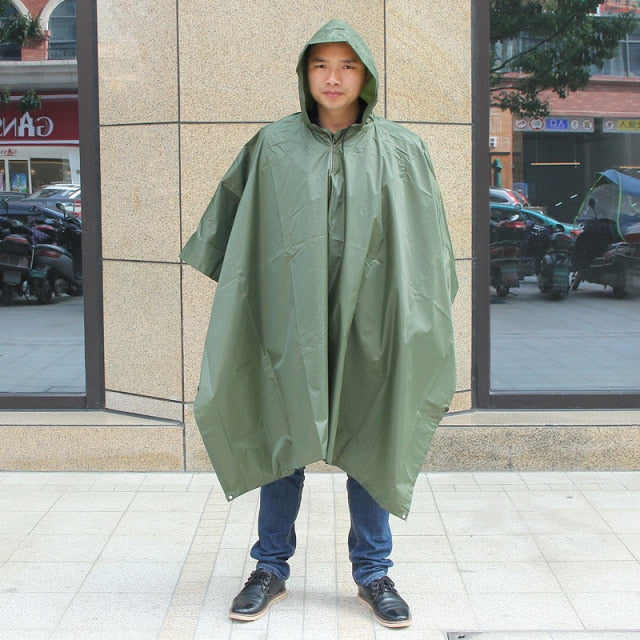 Multifunction Camouflage Raincoat