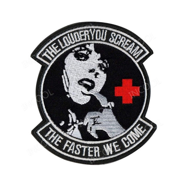 3D Embroidered Rubber Sexy Girl PVC Patch