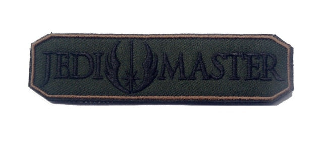 3D Embroidery Patch Star 3D Tactical Velcro Hook & Loop Patch