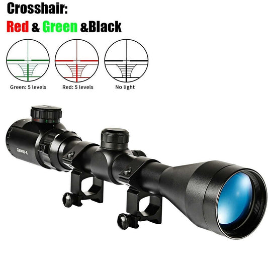 3-9x40 EG Optics Riflescope Red Green Illuminated Rangefinder