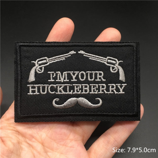 Tactical Embroidered Text Patches for Gear