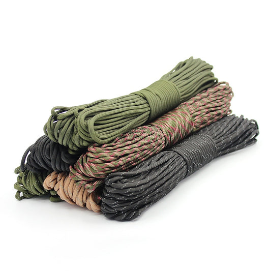 30m Meters 4mm Diameter 7 Stand Cores Parachute Cord Rope