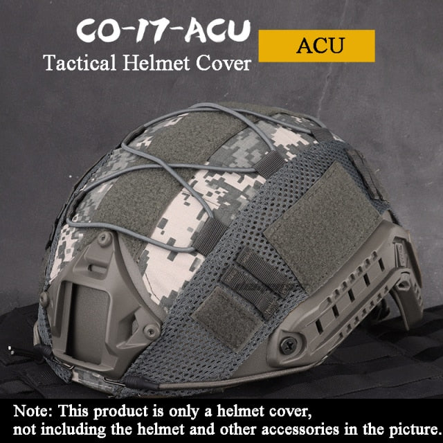 Tactical Helmet Cover for  Fast MH PJ BJ Helmet