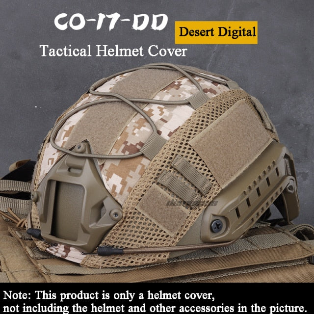 Tactical Helmet Cover for  Fast MH PJ BJ Helmet