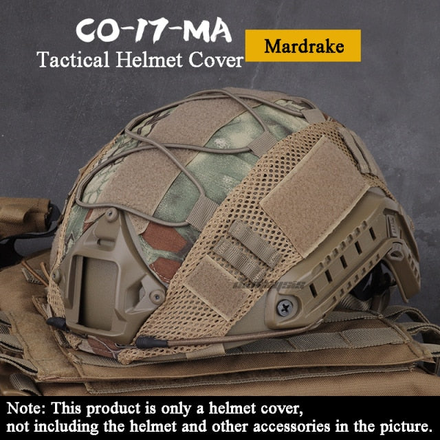 Tactical Helmet Cover for  Fast MH PJ BJ Helmet