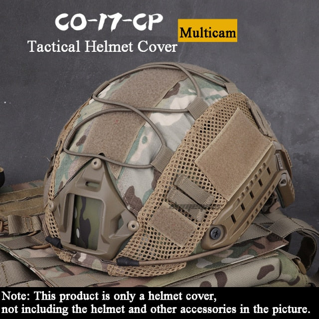 Tactical Helmet Cover for  Fast MH PJ BJ Helmet