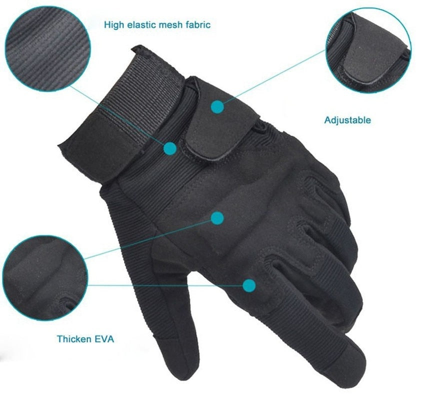 Tactical Full & Half Finger Gloves