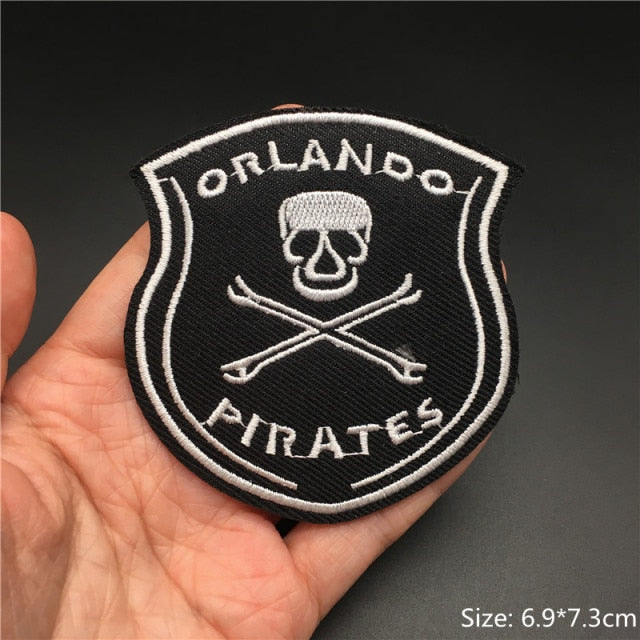 Skull/Bones/Zipper Black & White Patches for Gear