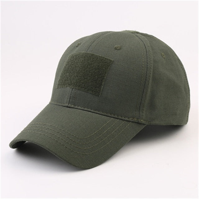 Camouflage Hat Velcro Adjustable Back