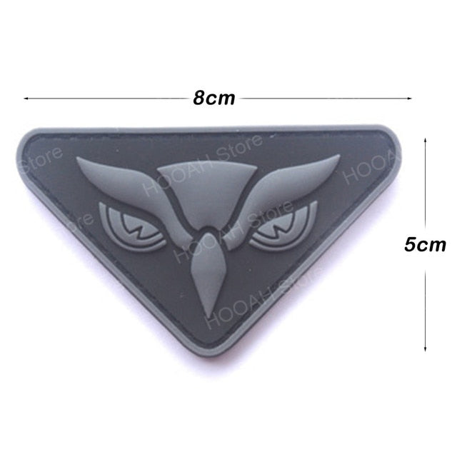 Cat Eyes/Eagle Eyes (Glow in the Dark Eyes) Tactical Velcro Patch