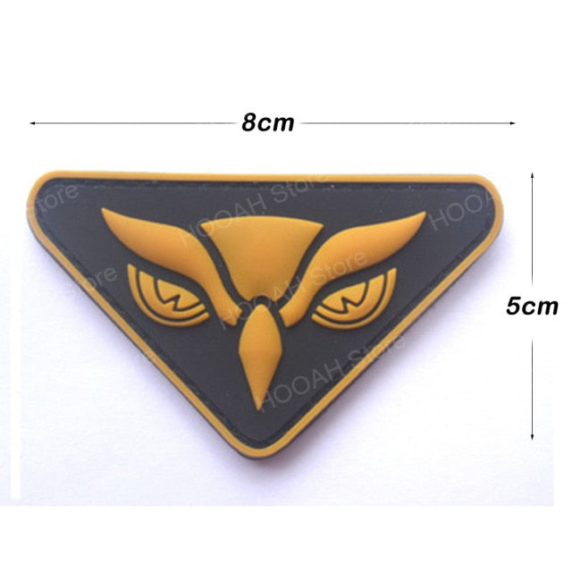 Cat Eyes/Eagle Eyes (Glow in the Dark Eyes) Tactical Velcro Patch