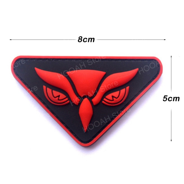 Cat Eyes/Eagle Eyes (Glow in the Dark Eyes) Tactical Velcro Patch