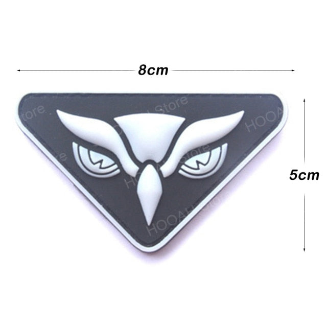 Cat Eyes/Eagle Eyes (Glow in the Dark Eyes) Tactical Velcro Patch