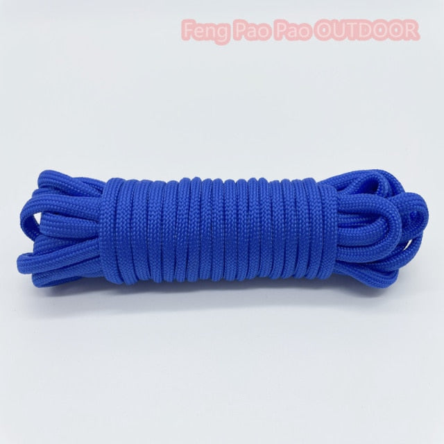 30m Meters 4mm Diameter 7 Stand Cores Parachute Cord Rope