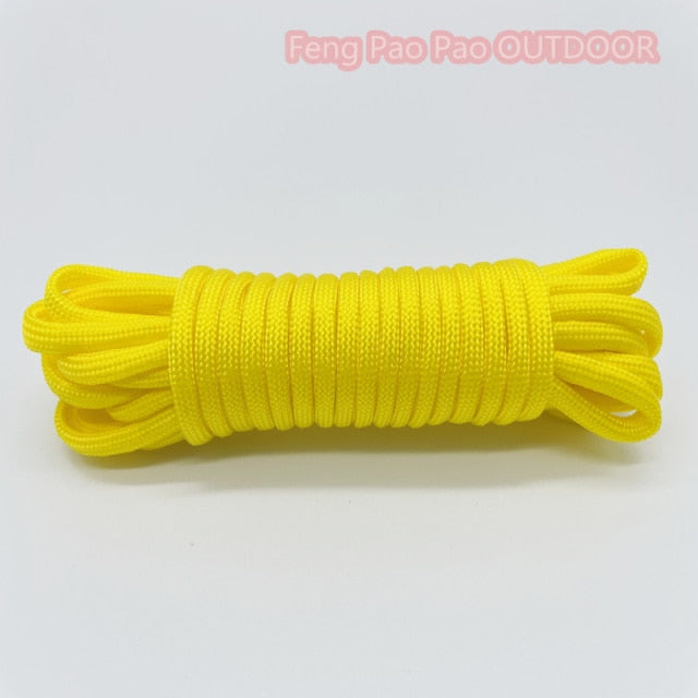 30m Meters 4mm Diameter 7 Stand Cores Parachute Cord Rope