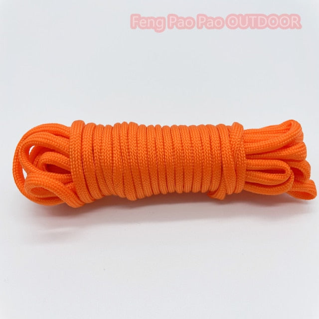 30m Meters 4mm Diameter 7 Stand Cores Parachute Cord Rope