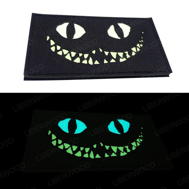 Cat Eyes/Eagle Eyes (Glow in the Dark Eyes) Tactical Velcro Patch