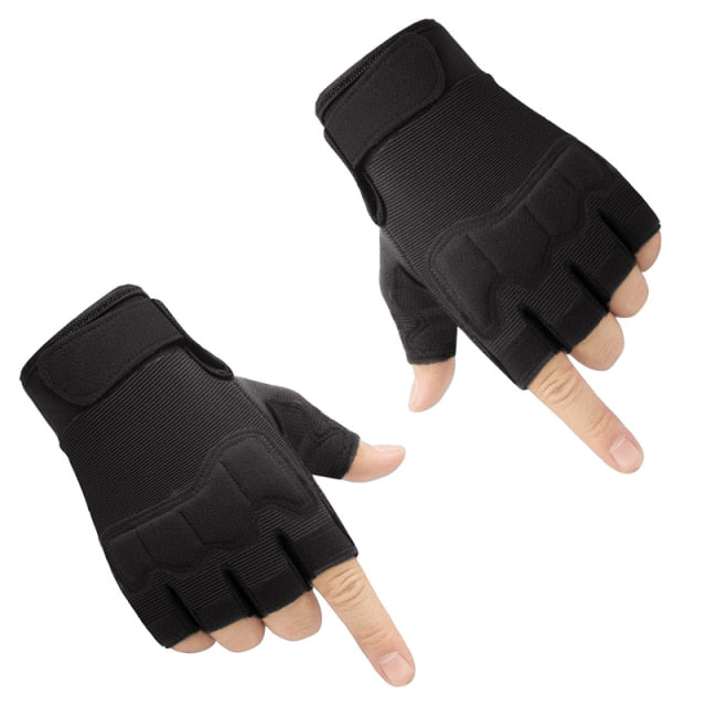 Tactical Fingerless Anti-Slip Gloves