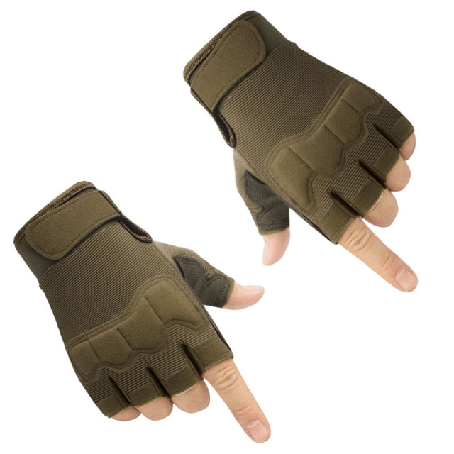 Tactical Fingerless Anti-Slip Gloves