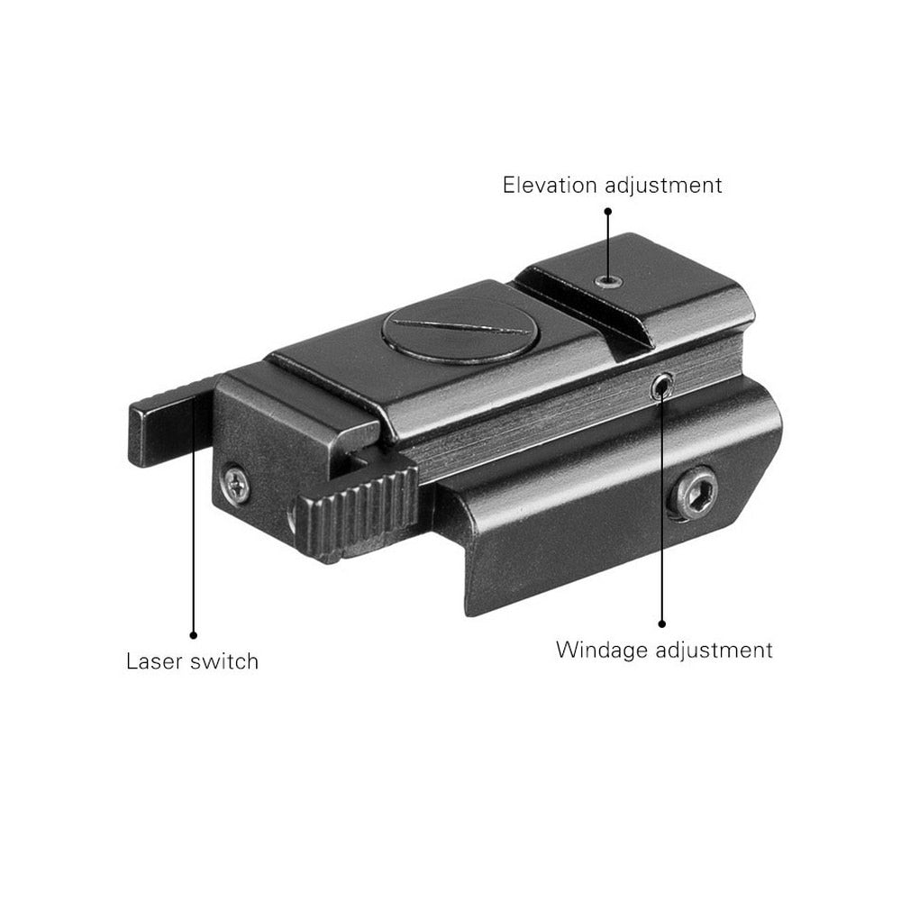 11/20mm Tactical Red Dot Laser Sight For Pistol