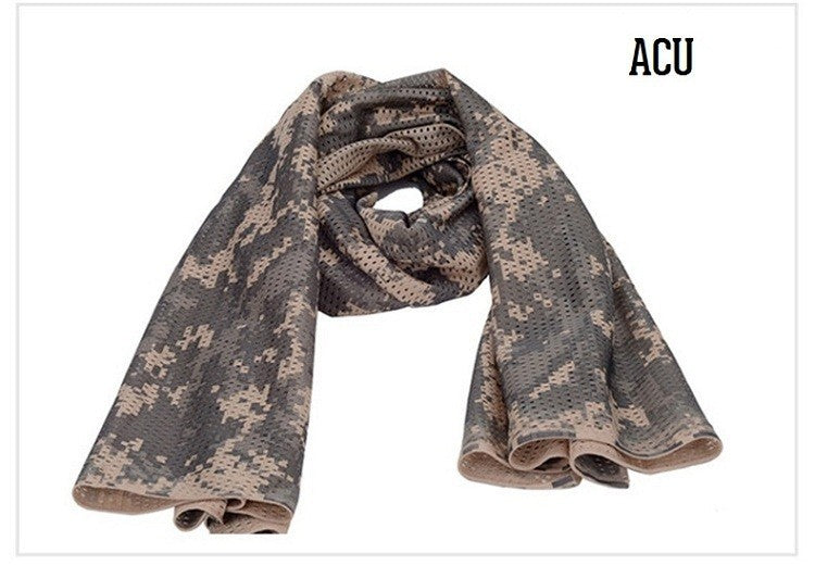 Camouflage Neck Scarf Face Shield