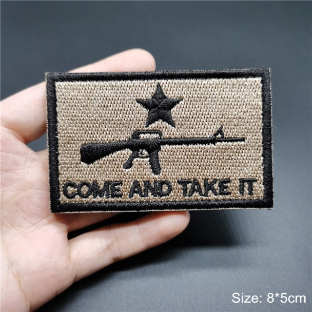 Embroidered Country Flag Patches for Gear