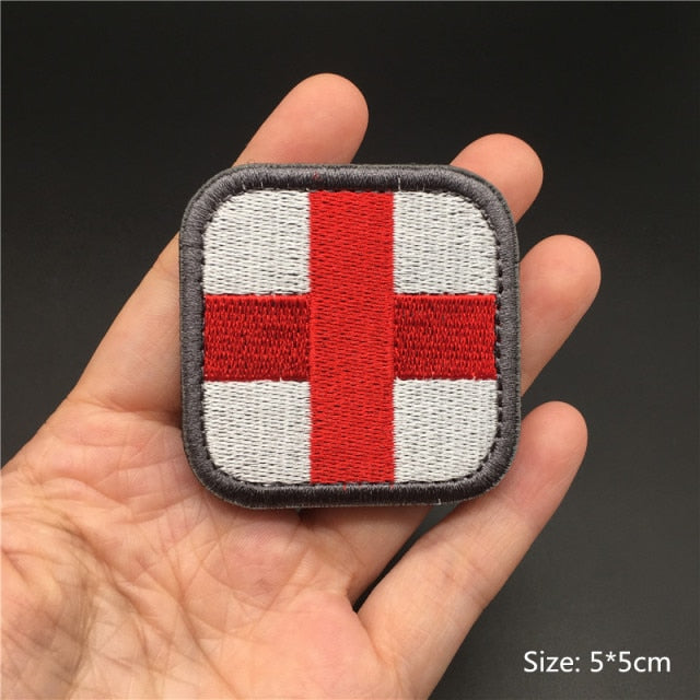 Embroidered Country Flag Patches for Gear