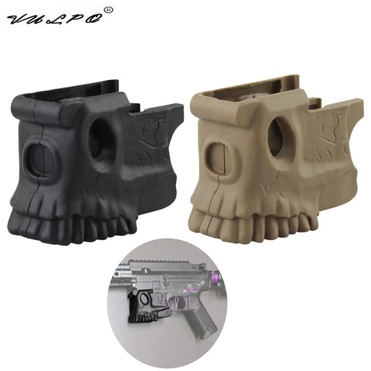 VULPO Skull Nylon Magazine Grip Accessory For Airsoft