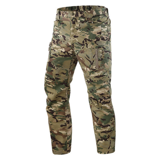 Outdoor Tactical Pants Water Resistant Camo Pants