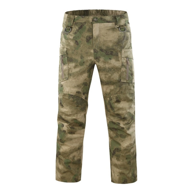 Outdoor Tactical Pants Water Resistant Camo Pants