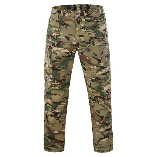 Outdoor Tactical Pants Water Resistant Camo Pants