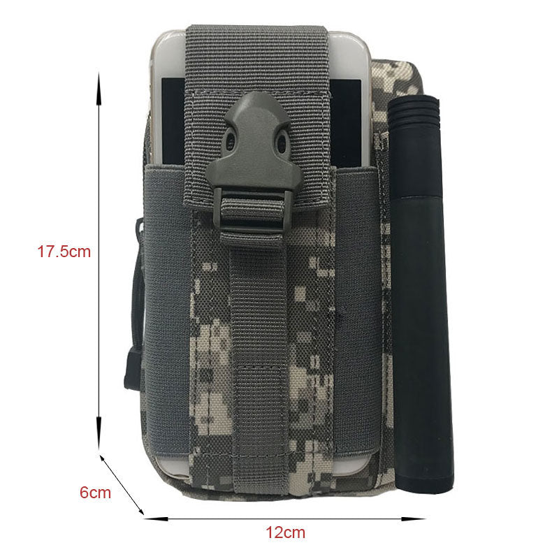 Tactical Molle Nylon Pouch For Mobile Phone Tool Accessory to Belt/Backpack