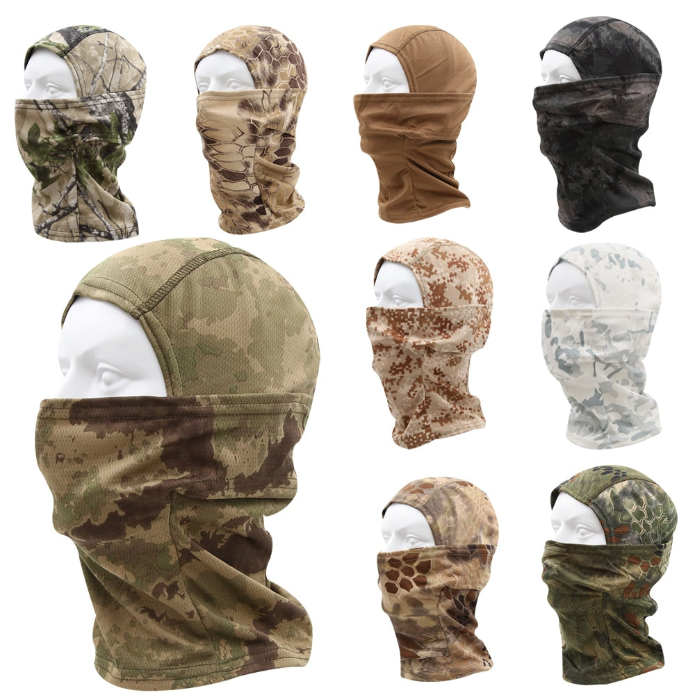 Camouflage Balaclava Full Face Scarf