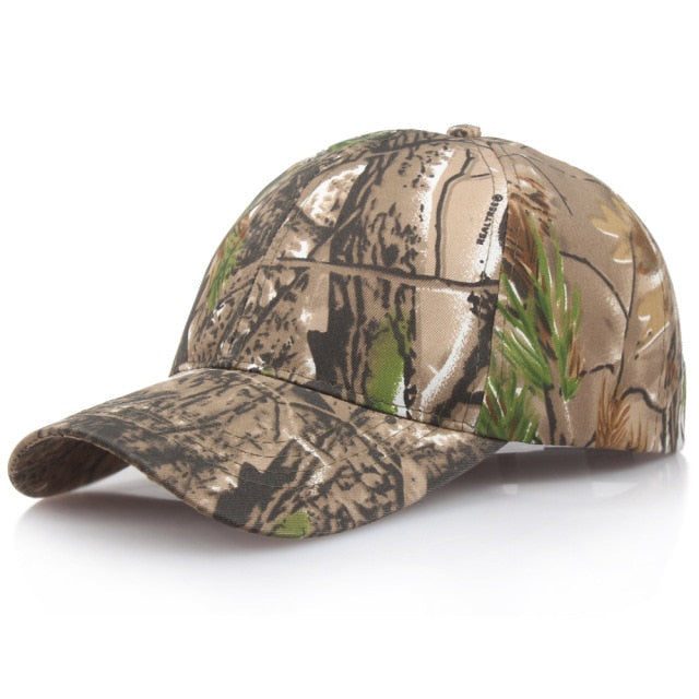 Camouflage Hat Velcro Adjustable Back