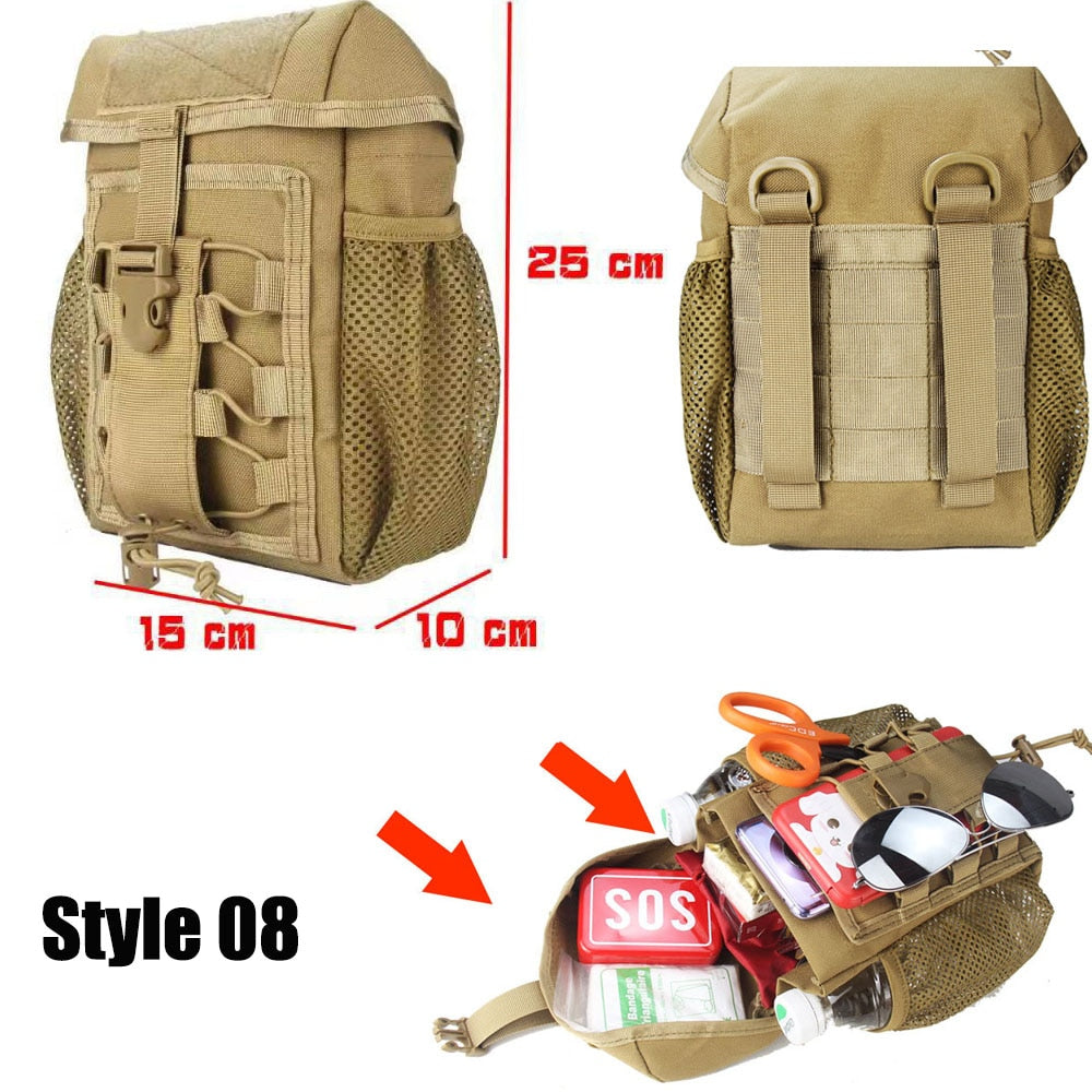 EDC Tactical Bag/Belt Pack Emergency Pack Medical/First Aid Kit