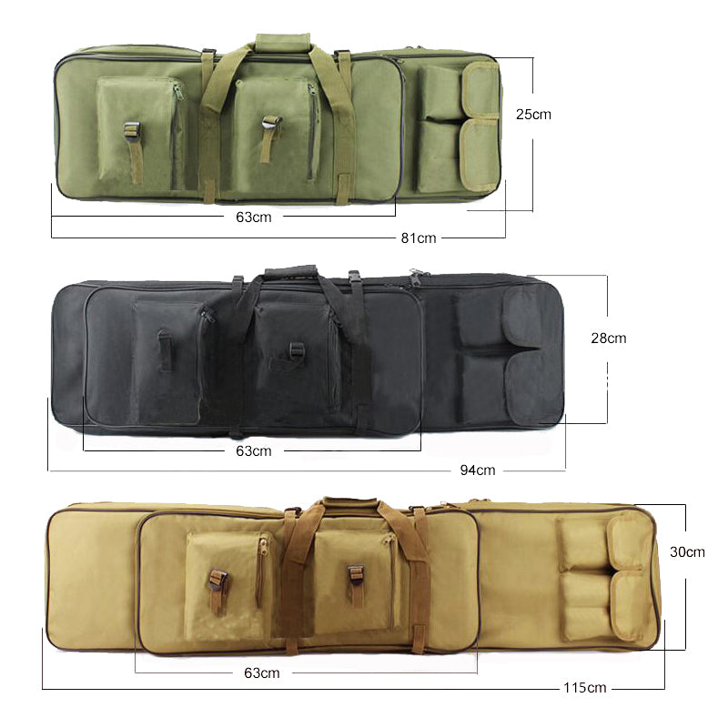 81 94 115cm Tactical Molle Rifle Case Backpack