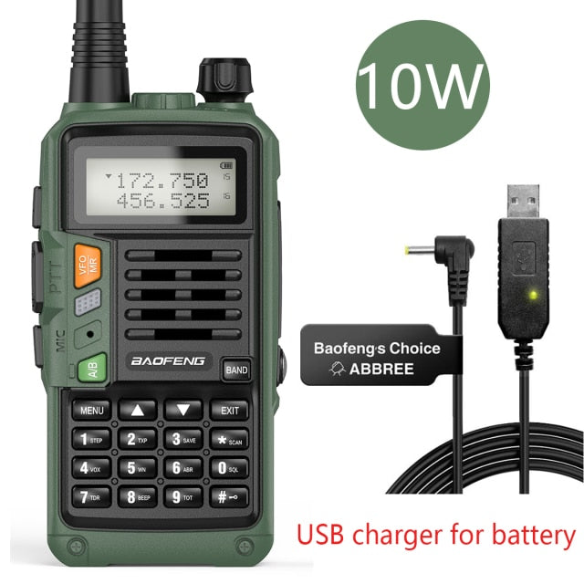 BAOFENG UV-5R Handheld/ Transceiver with Bundle/ Or UHF VHF Dual Band Walkie Talkie Ham Two Way Radio Antenna