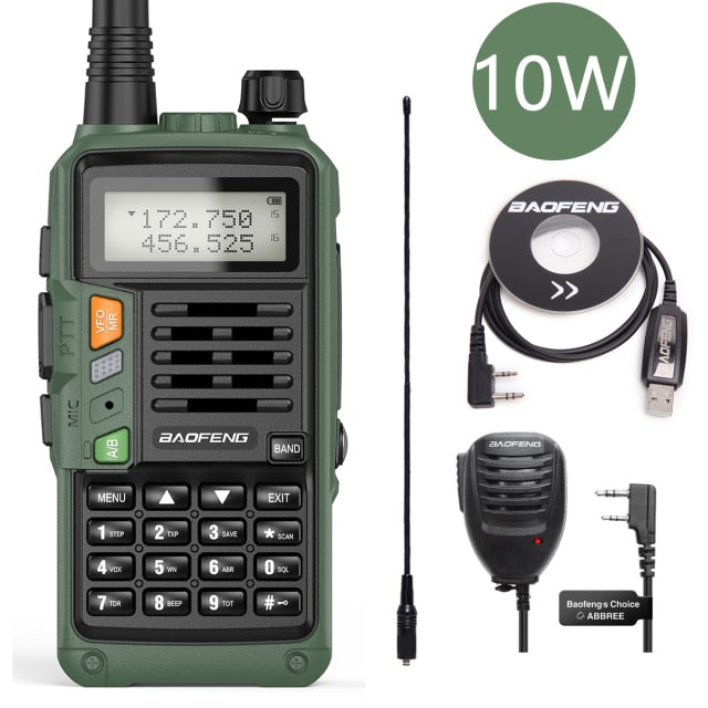 BAOFENG UV-5R Handheld/ Transceiver with Bundle/ Or UHF VHF Dual Band Walkie Talkie Ham Two Way Radio Antenna