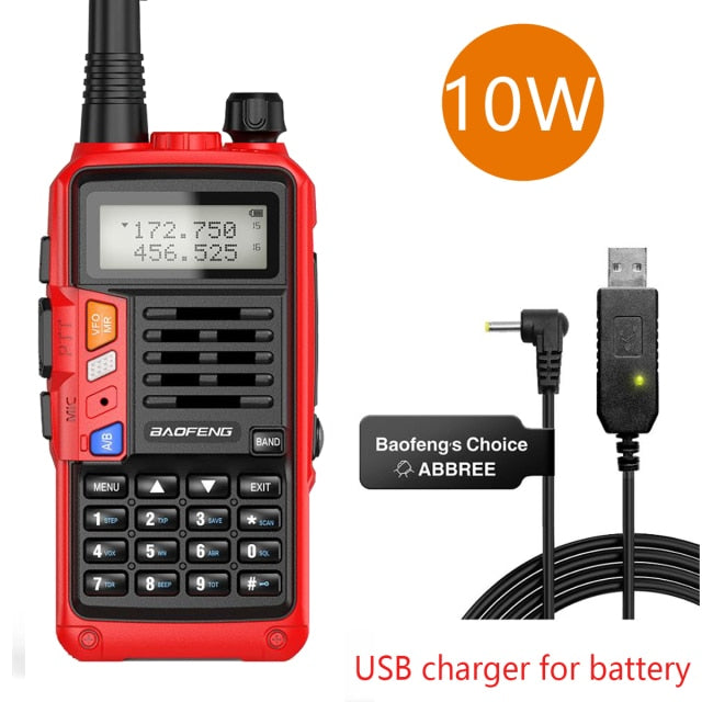 BAOFENG UV-5R Handheld/ Transceiver with Bundle/ Or UHF VHF Dual Band Walkie Talkie Ham Two Way Radio Antenna