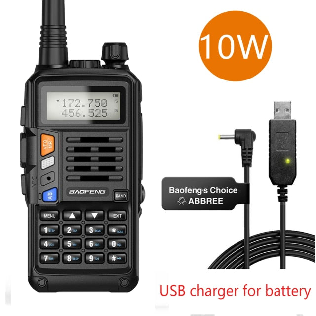 BAOFENG UV-5R Handheld/ Transceiver with Bundle/ Or UHF VHF Dual Band Walkie Talkie Ham Two Way Radio Antenna