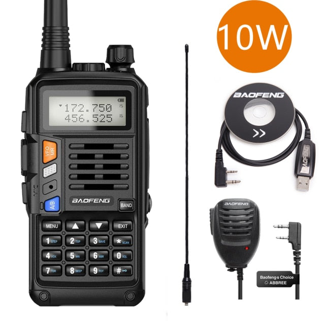 BAOFENG UV-5R Handheld/ Transceiver with Bundle/ Or UHF VHF Dual Band Walkie Talkie Ham Two Way Radio Antenna