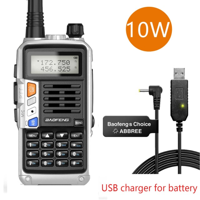 BAOFENG UV-5R Handheld/ Transceiver with Bundle/ Or UHF VHF Dual Band Walkie Talkie Ham Two Way Radio Antenna