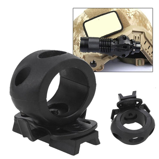 30mm Helmet Flashlight Holder Clamp Adapter